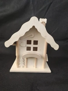 Kerajinan Dekorasi Natal Rumah Natal Kayu